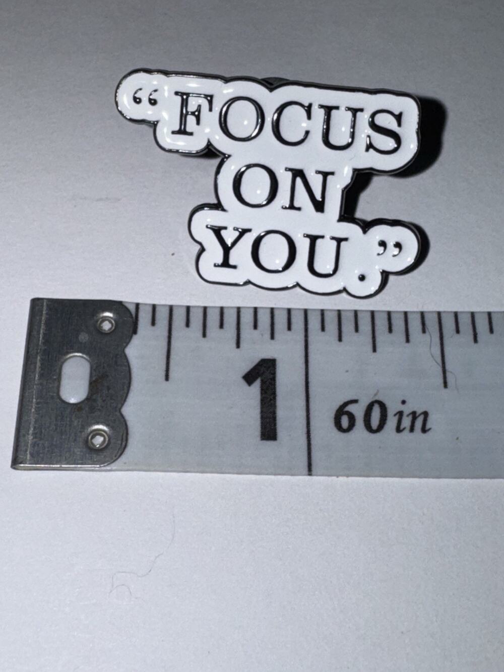 Focus On You Brooch Pin